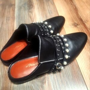 3.1 PHILLIP LIMLouie Strappy Leather Mule Flat Size 36
